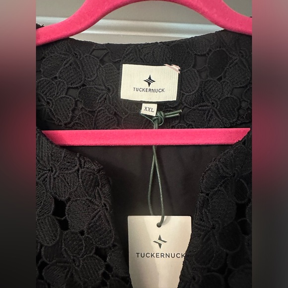 Black lace Tuckernuck dress/kaftan - Picture 4 of 4